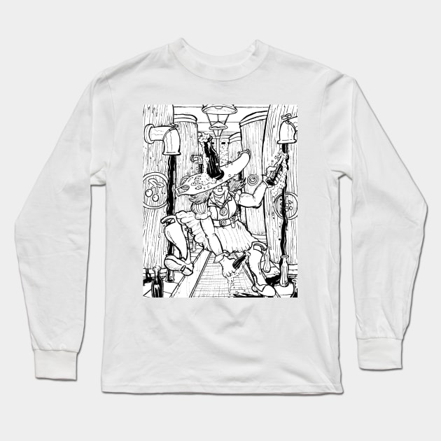 Punch Drunk Long Sleeve T-Shirt by ZandroLex